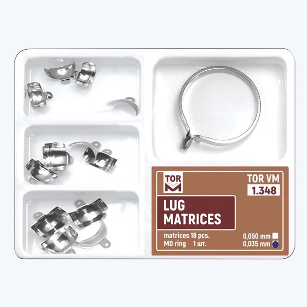 Tor Vm Lug Matrices Kit 18 pcs 1.348(h35)